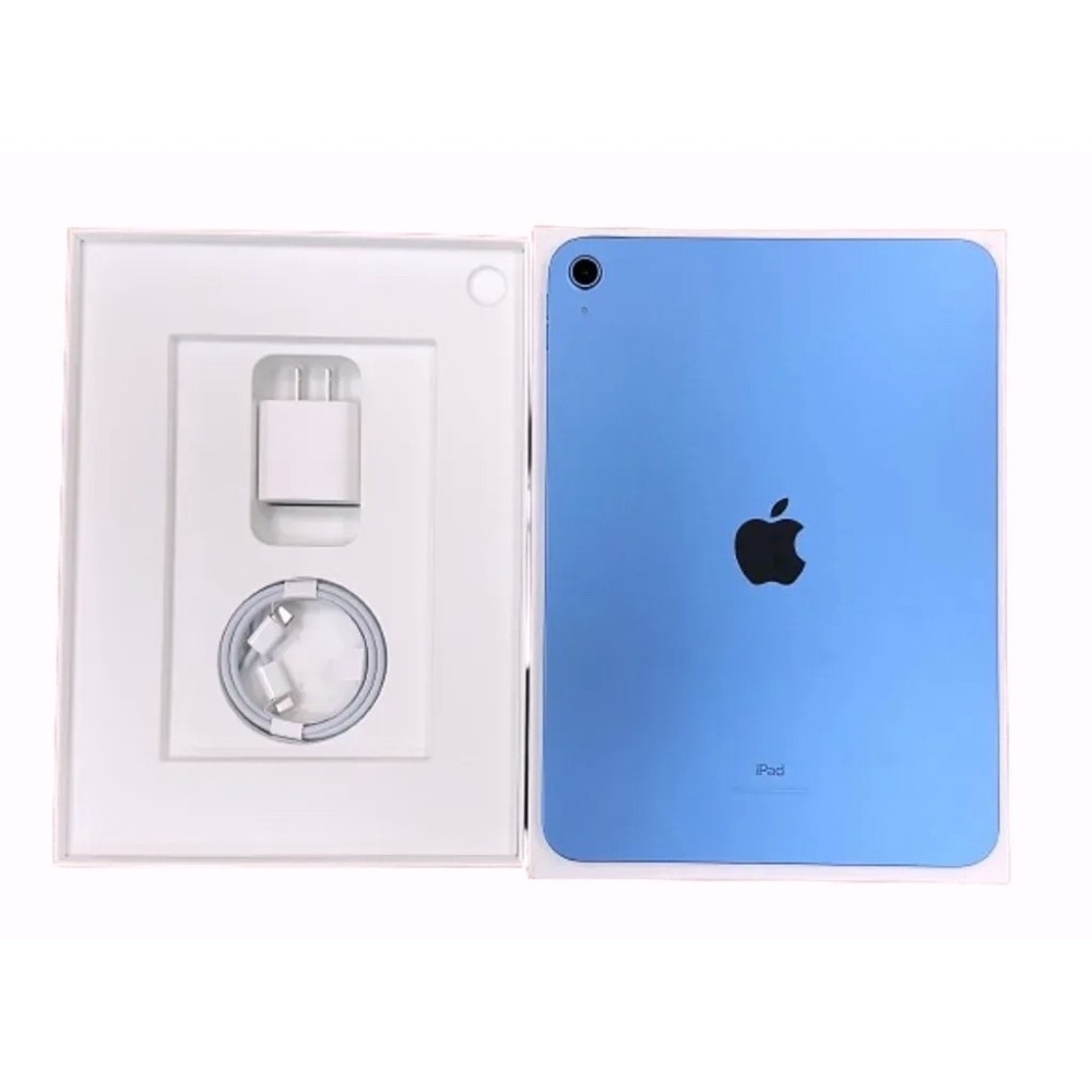 福利品】iPad 10代64G 藍色Wi-Fi（保固已開通） - 愷億資訊有限公司 