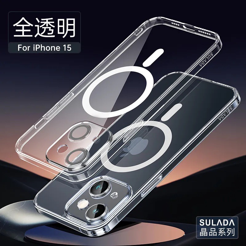 SULADA iPhone 15 晶品系列 透明手機殻-細節圖2