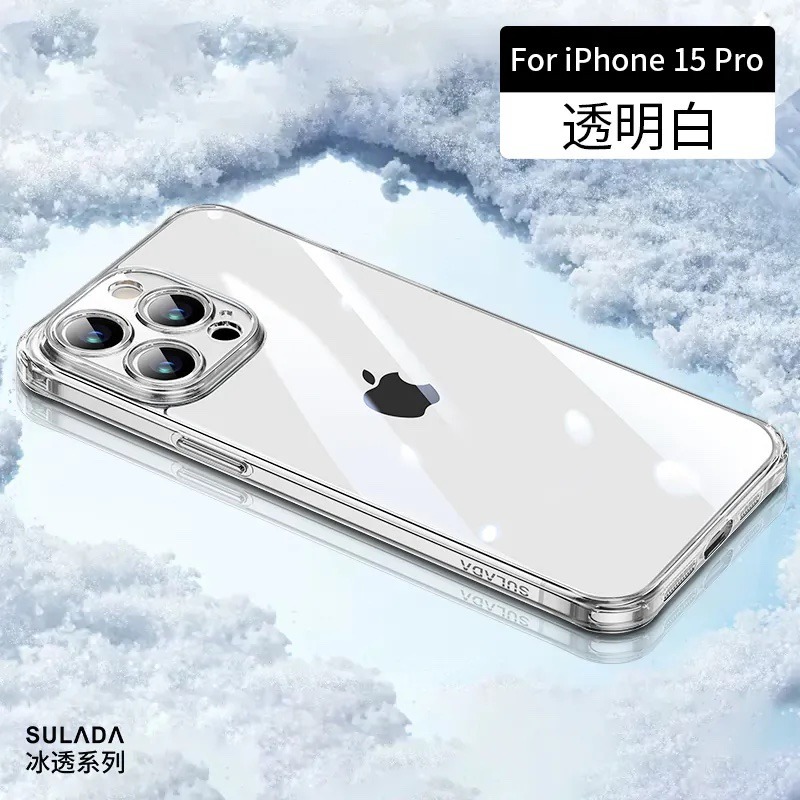 SULADA iPhone 冰透系列 透明手機殻-細節圖3