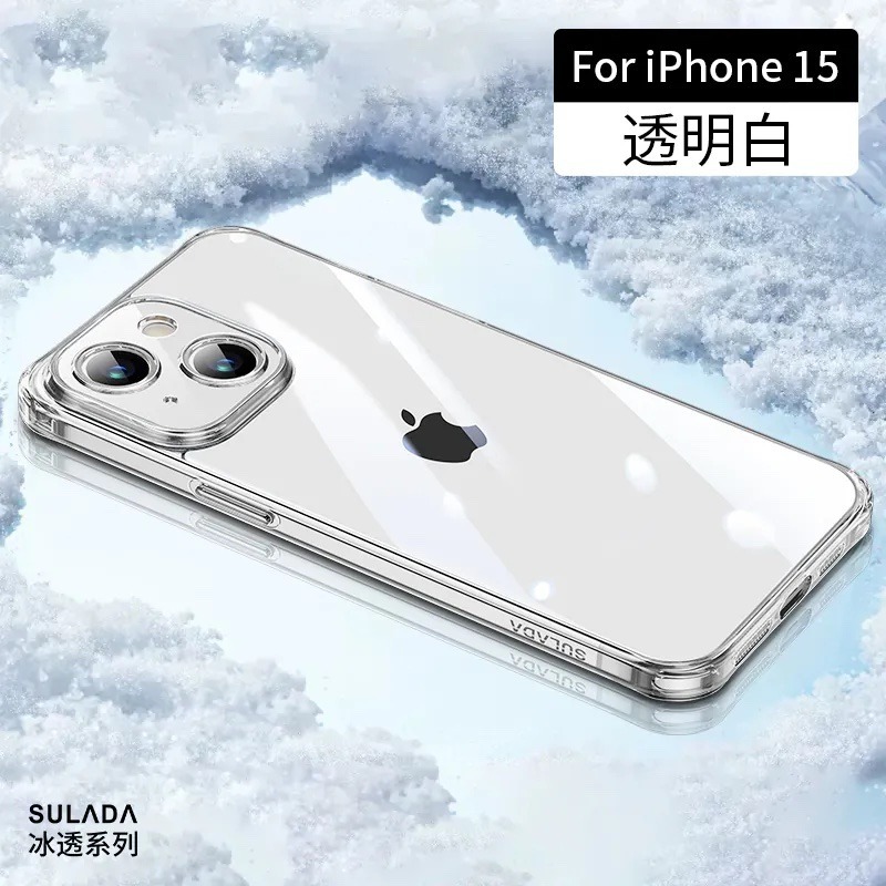 SULADA iPhone 冰透系列 透明手機殻-細節圖5