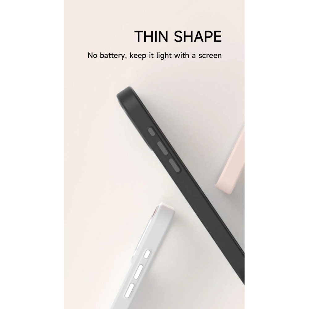 【衝量優惠】現貨NFC智能投影手機殼-四色彩墨 多色可挑 適用iPhone13-16型號 無電傳輸 圖片投影 色彩逼真-細節圖3