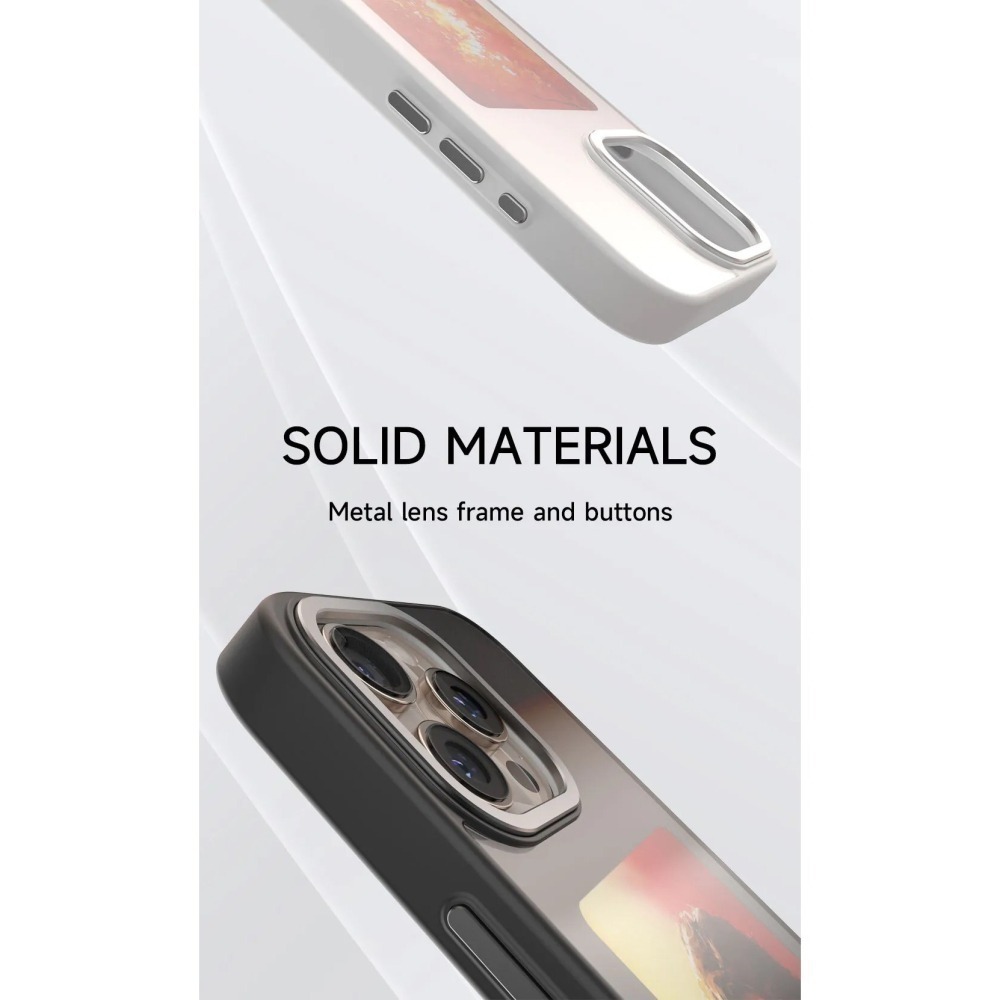 【衝量優惠】現貨NFC智能投影手機殼-四色彩墨 多色可挑 適用iPhone13-16型號 無電傳輸 圖片投影 色彩逼真-細節圖4