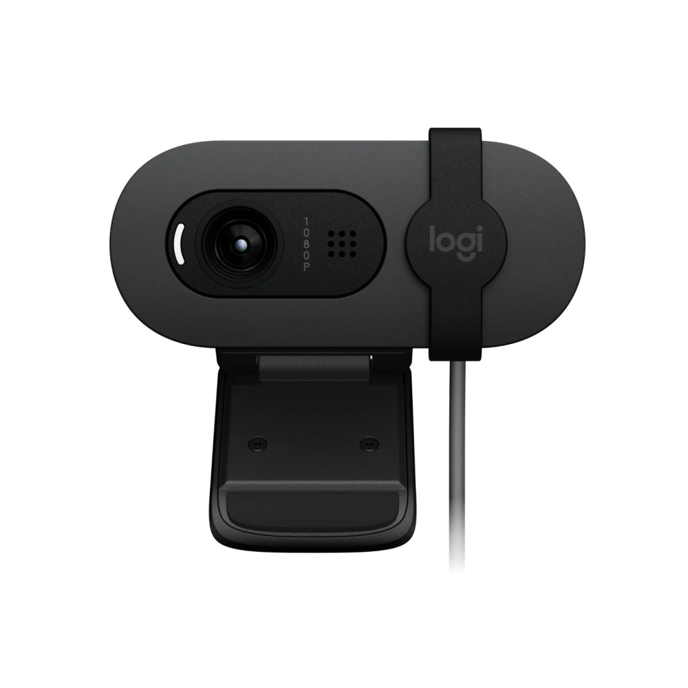 Logitech 羅技 Brio 105 商務網路攝影機 - 石墨灰-細節圖2