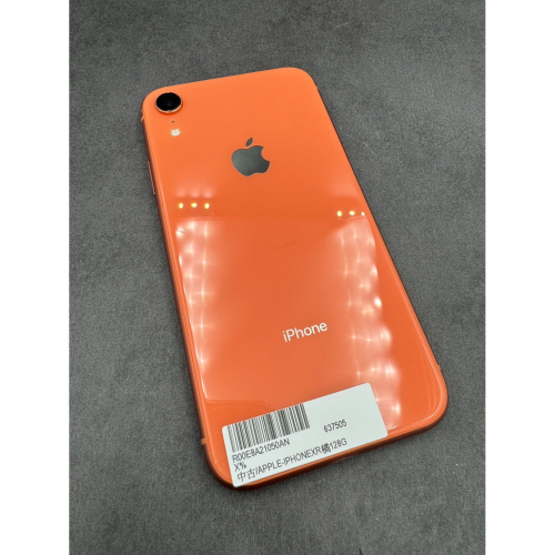 敬騰通訊_IPHONE XR 128G 橘 電池X% (7505) 無盒台中面交安全保證 ✔️無卡分期/零元取機 ✔️舊