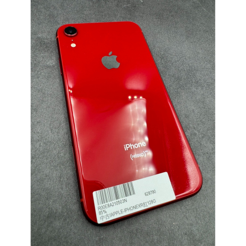 敬騰通訊_IPHONE XR 128G 紅 電池85% (8790) 無盒台中面交安全保證 ✔️無卡分期/零元取機 ✔️