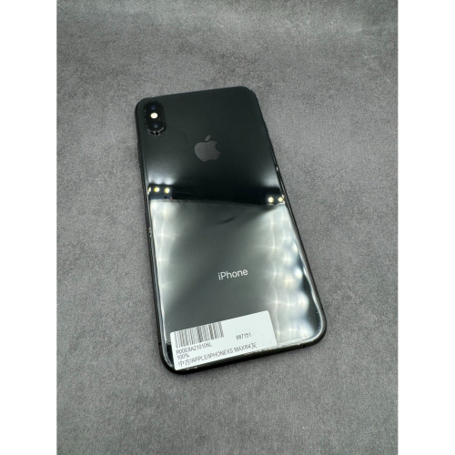 敬騰通訊_IPHONE XS MAX 64G 灰 電池100% (7151) 無盒台中面交安全保證 ✔️無卡分期/零元取