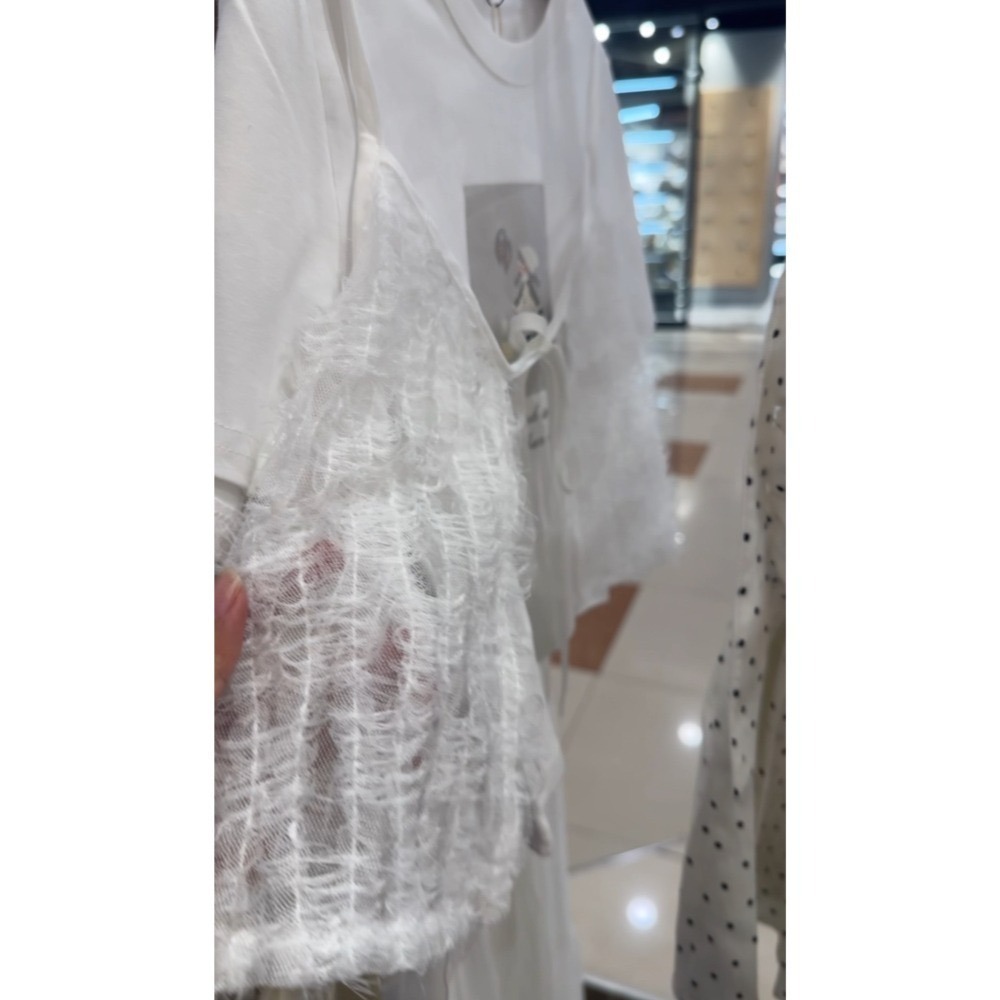 現貨｜立體毛感網紗外罩外搭250513-細節圖2