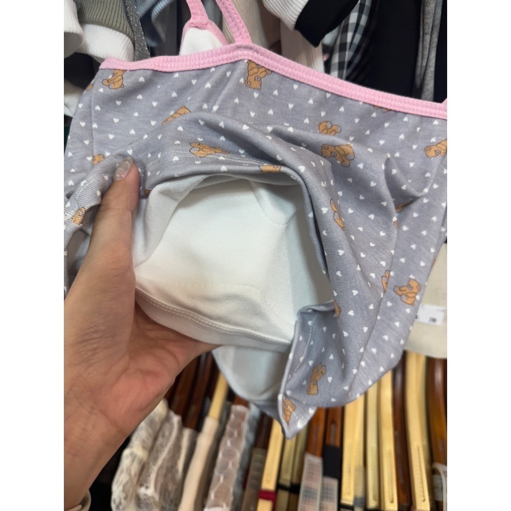 現貨｜小熊🐻綁結甜甜小可愛背心bratop-細節圖4