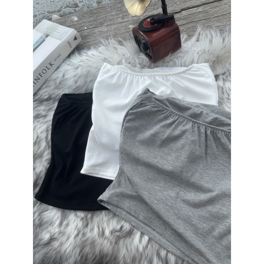 現貨｜夏日辣妹燙鑽平口上衣袋胸墊-細節圖6