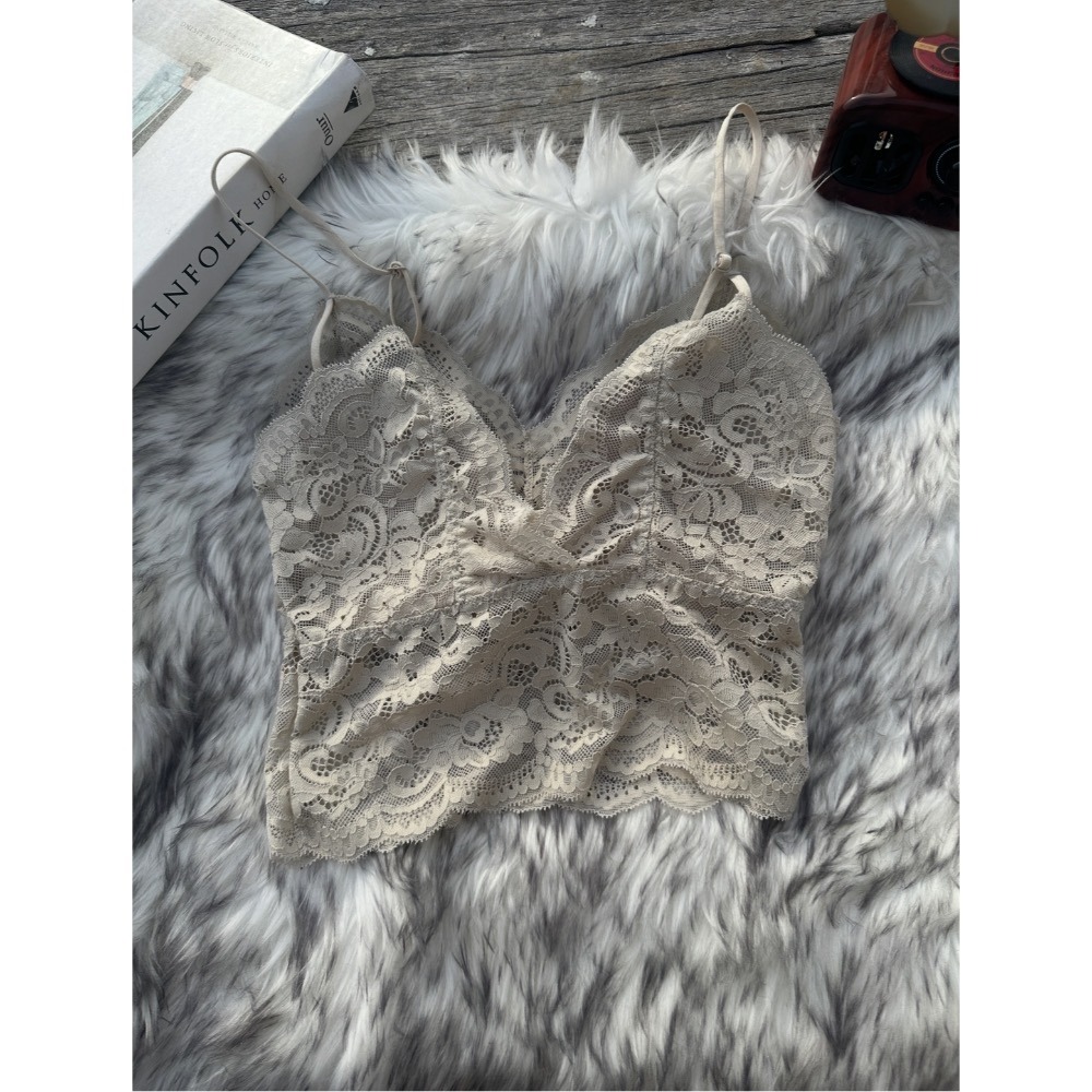 現貨｜性感純慾蕾絲小可愛背心bratop-細節圖3
