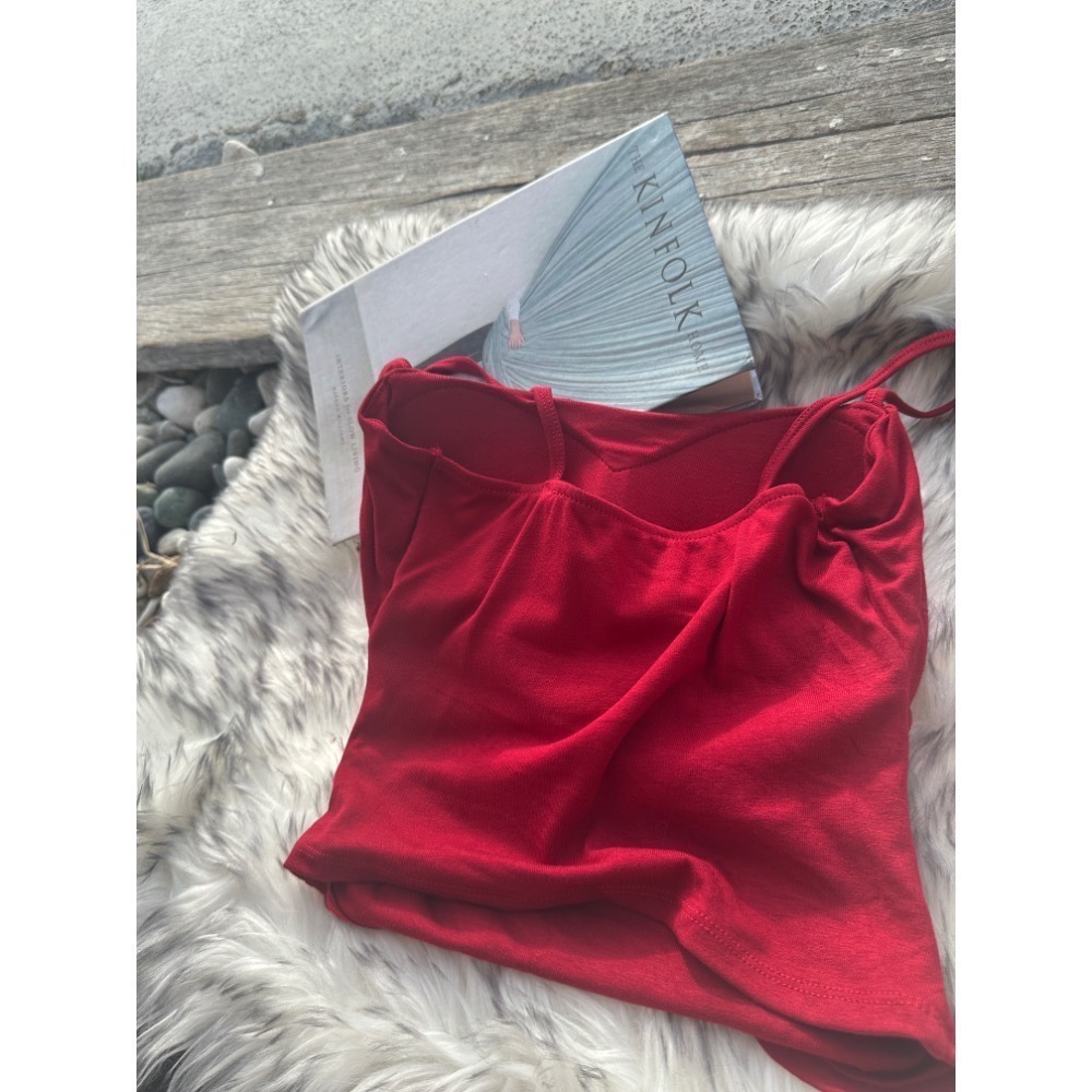 現貨｜性感皺摺吊帶小可愛背心bratop-細節圖5