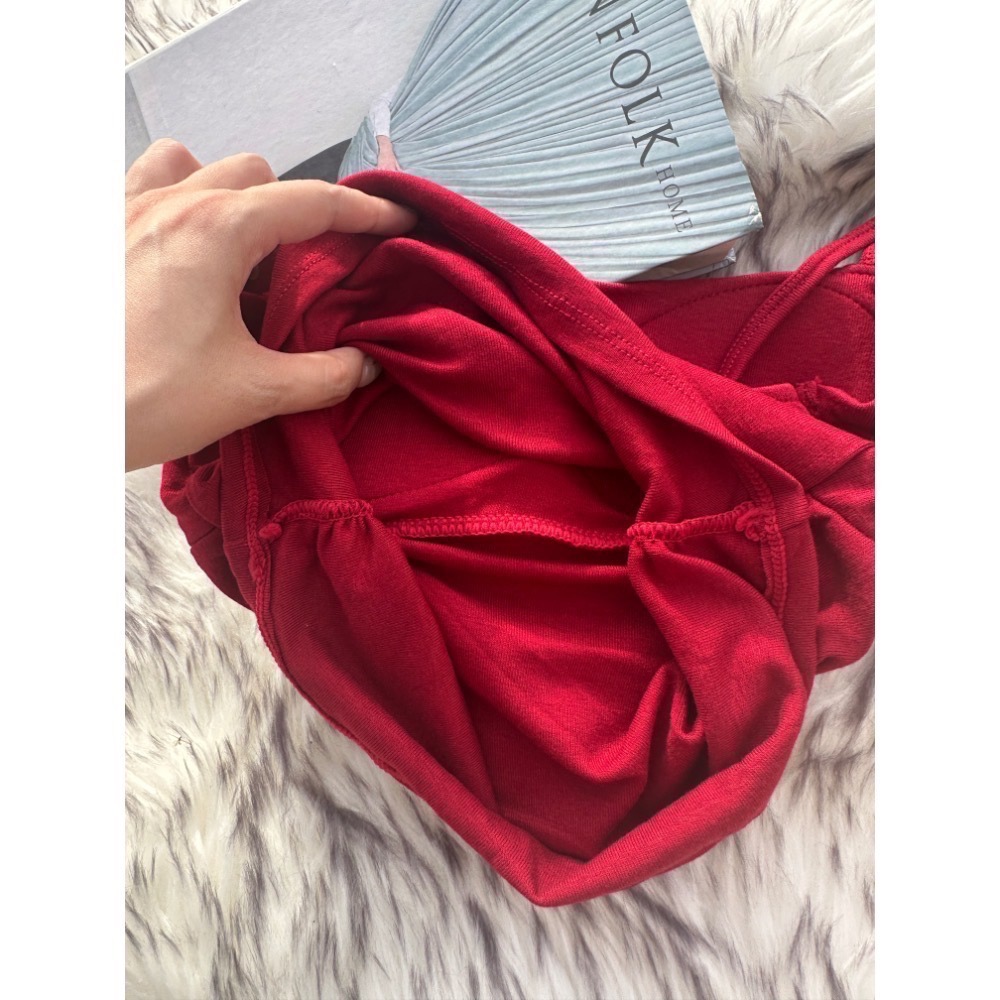 現貨｜性感皺摺吊帶小可愛背心bratop-細節圖6