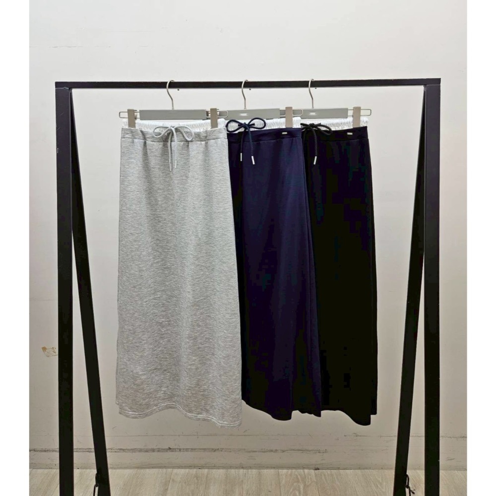 現貨｜拼接小鐵牌休閒半裙長裙250924-細節圖2