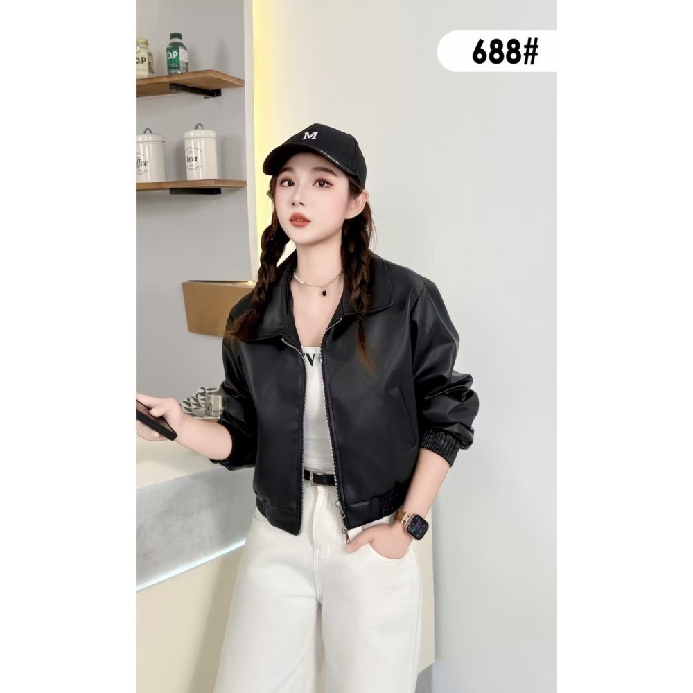 現貨｜ 短版皮外套250924-細節圖2