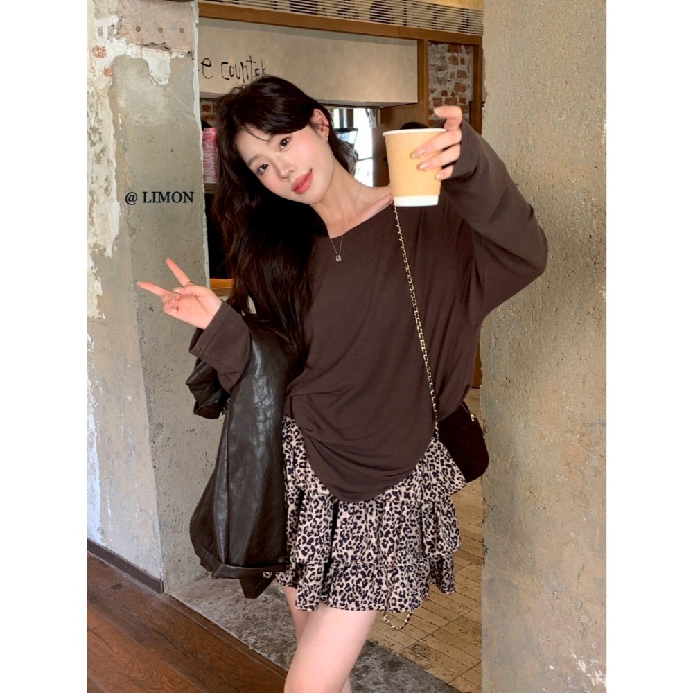 現貨｜ 豹紋蛋糕裙250924-細節圖4