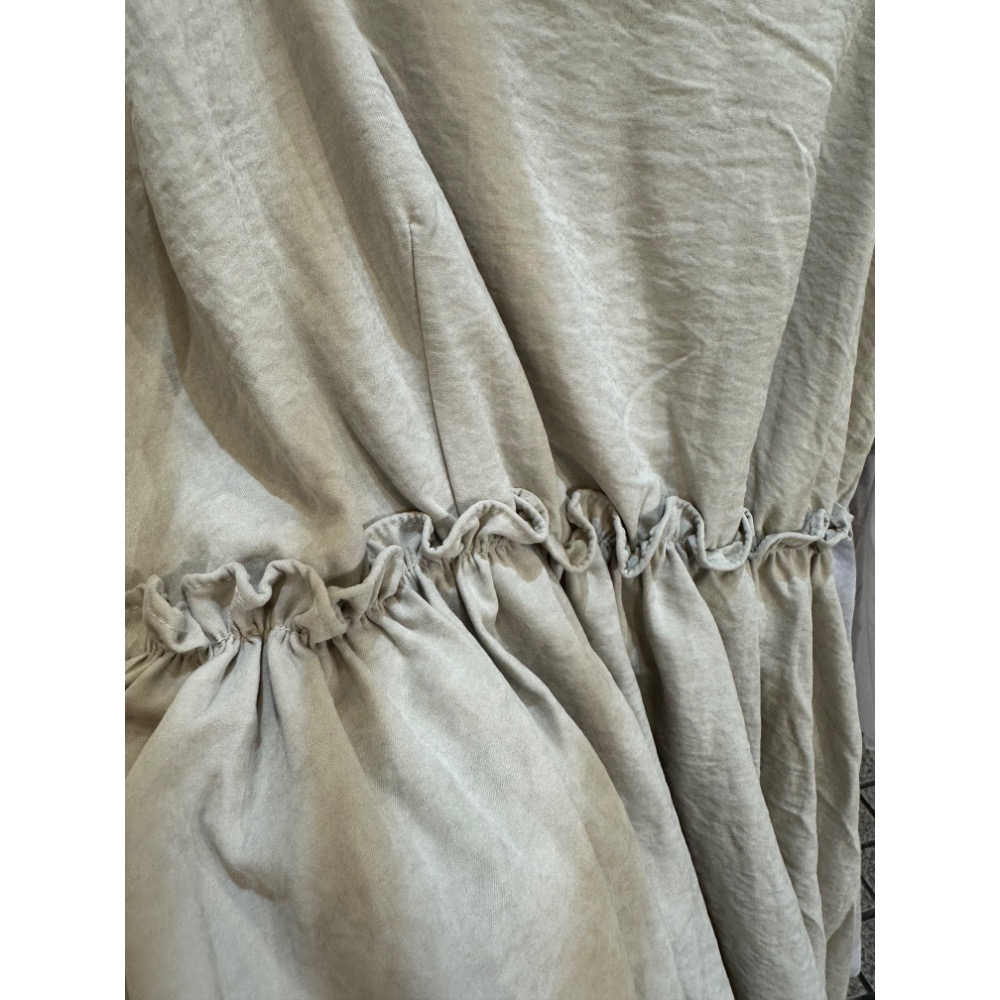 現貨｜ 泡泡雲朵兩件套 打底衣+短洋裝-細節圖4