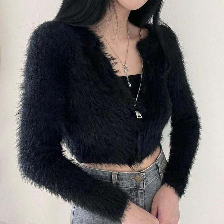 預購｜水貂毛拉鍊外套251015-細節圖4