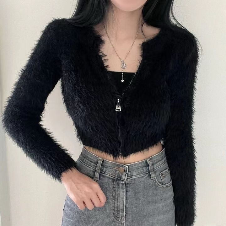 預購｜水貂毛拉鍊外套251015-細節圖6