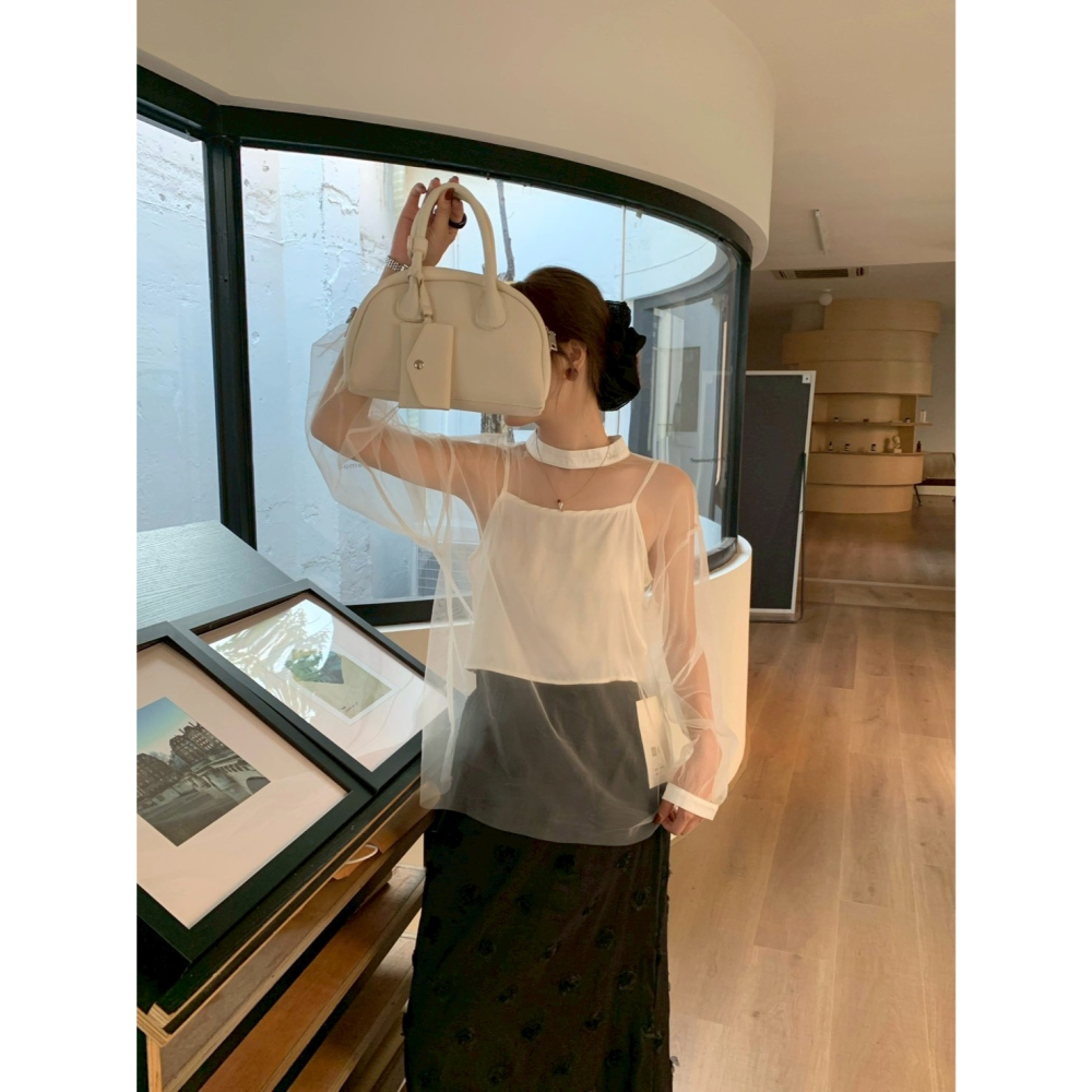 預購｜韓系超仙透膚上衣251023-細節圖3