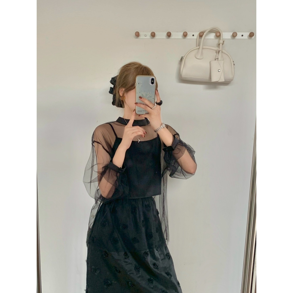 預購｜韓系超仙透膚上衣251023-細節圖5