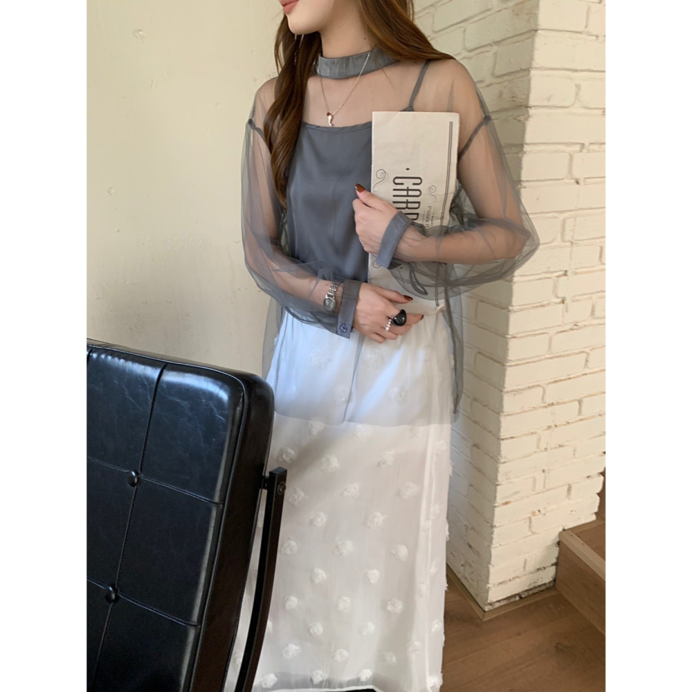 預購｜韓系超仙透膚上衣251023-細節圖6