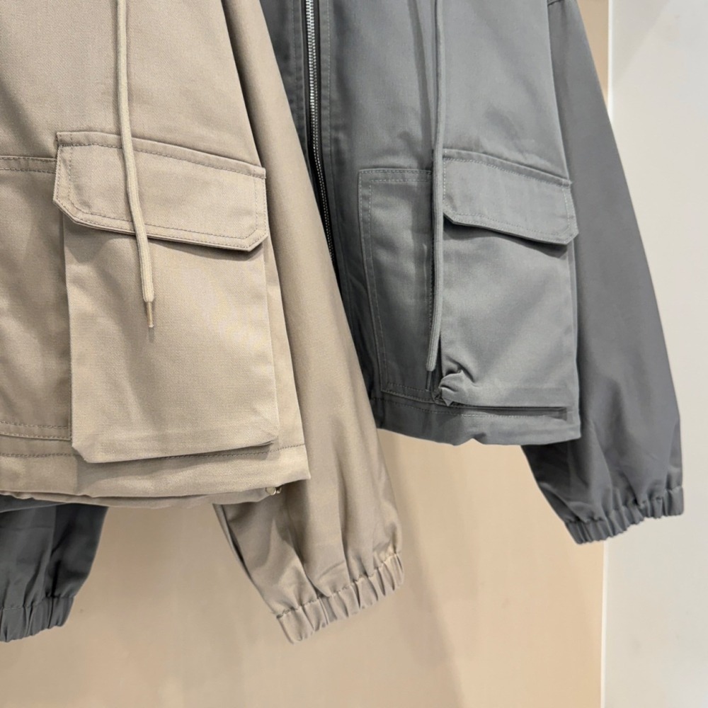 現貨｜ 抽繩工裝連帽外套251023-細節圖2