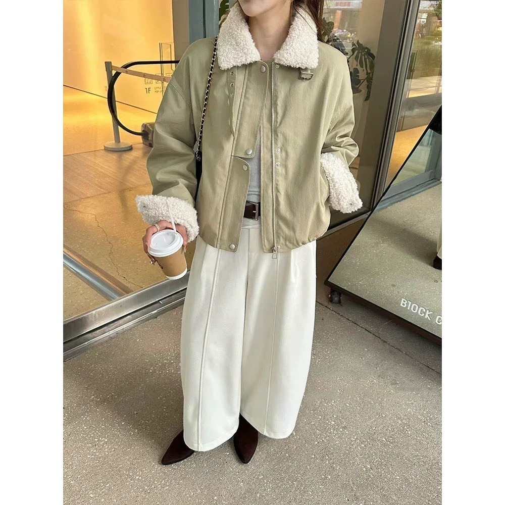 現貨｜內刷毛翻領外套衣1101-細節圖2