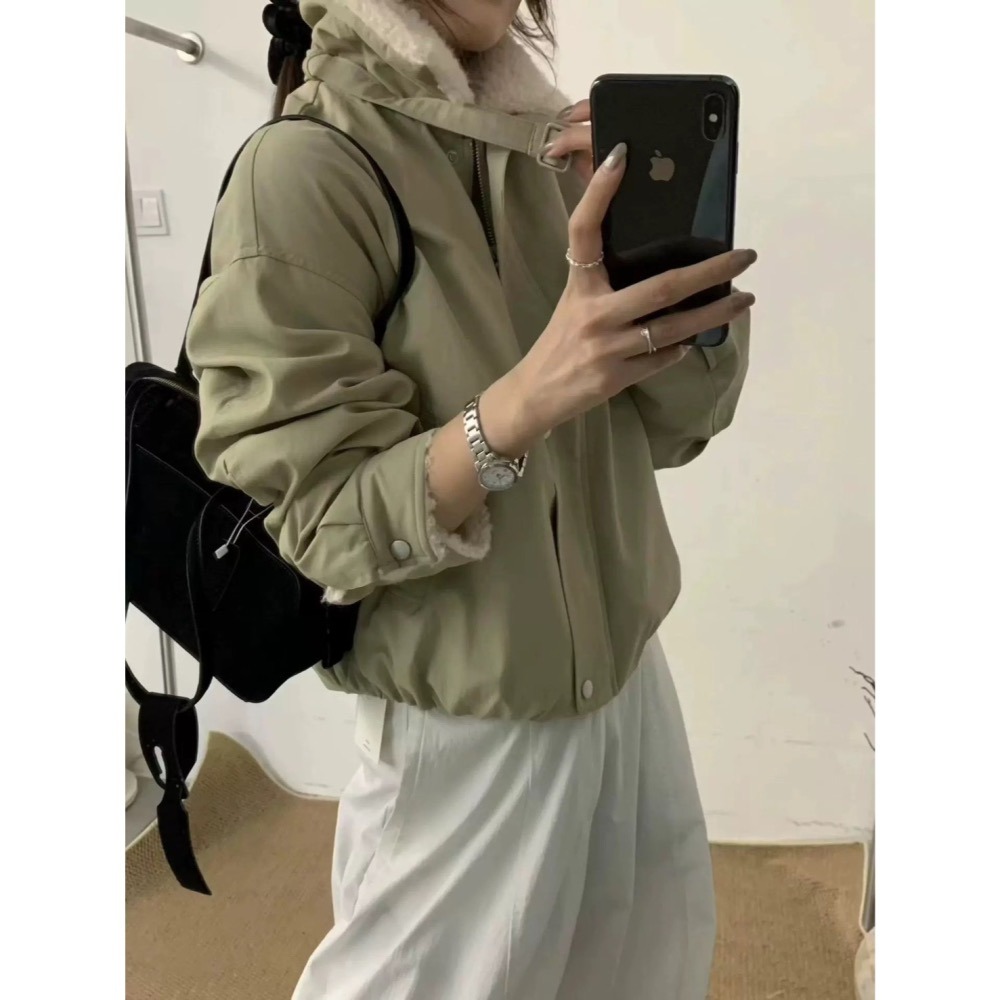 現貨｜內刷毛翻領外套衣1101-細節圖6