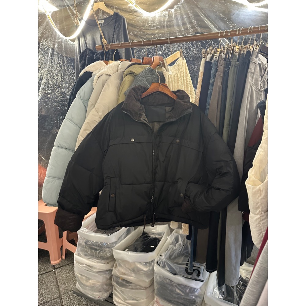 現貨｜燈芯絨拼接舖棉外套251101-細節圖8