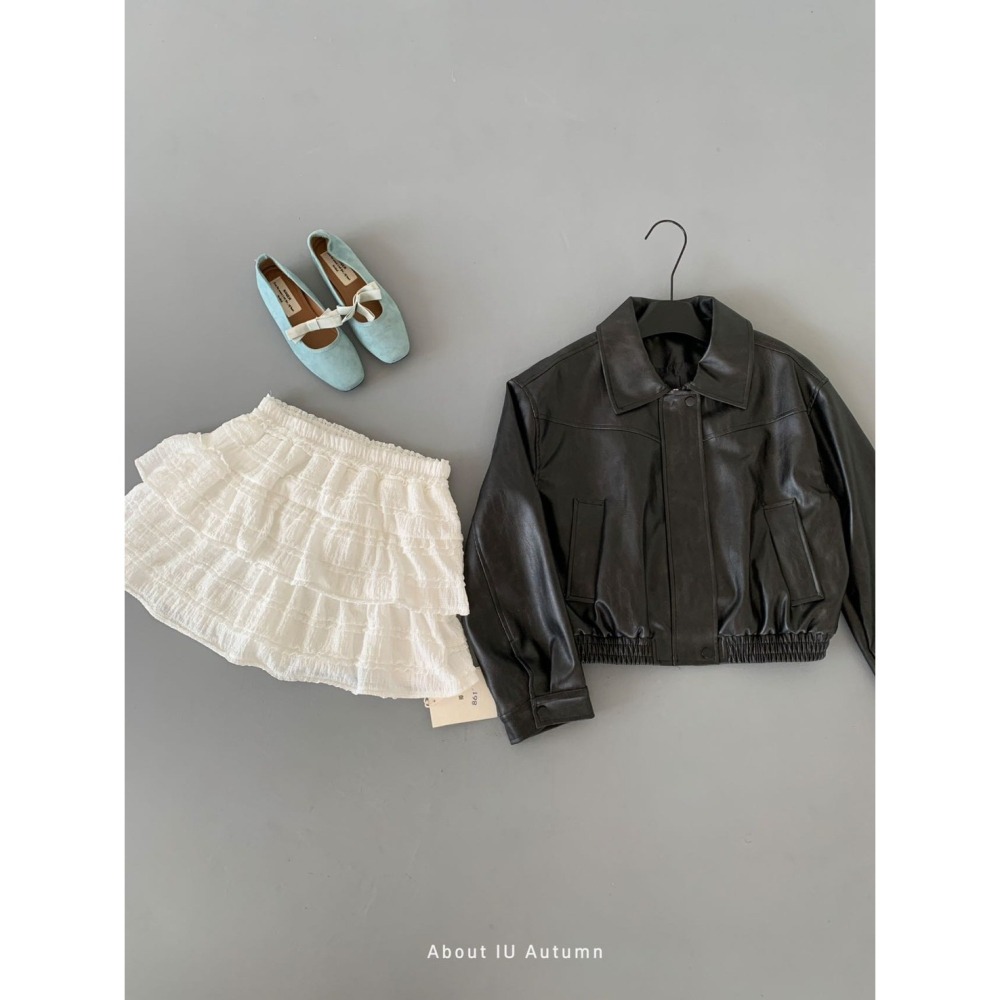 現貨｜ 甜美緹花料鬆緊蛋糕裙1107-細節圖4