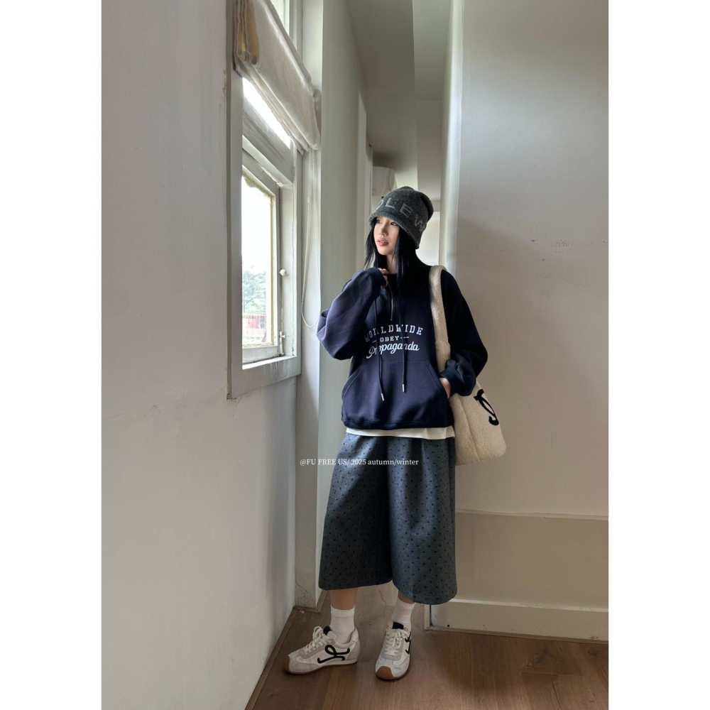 現貨｜立領銀狐絨大學T1107-細節圖4