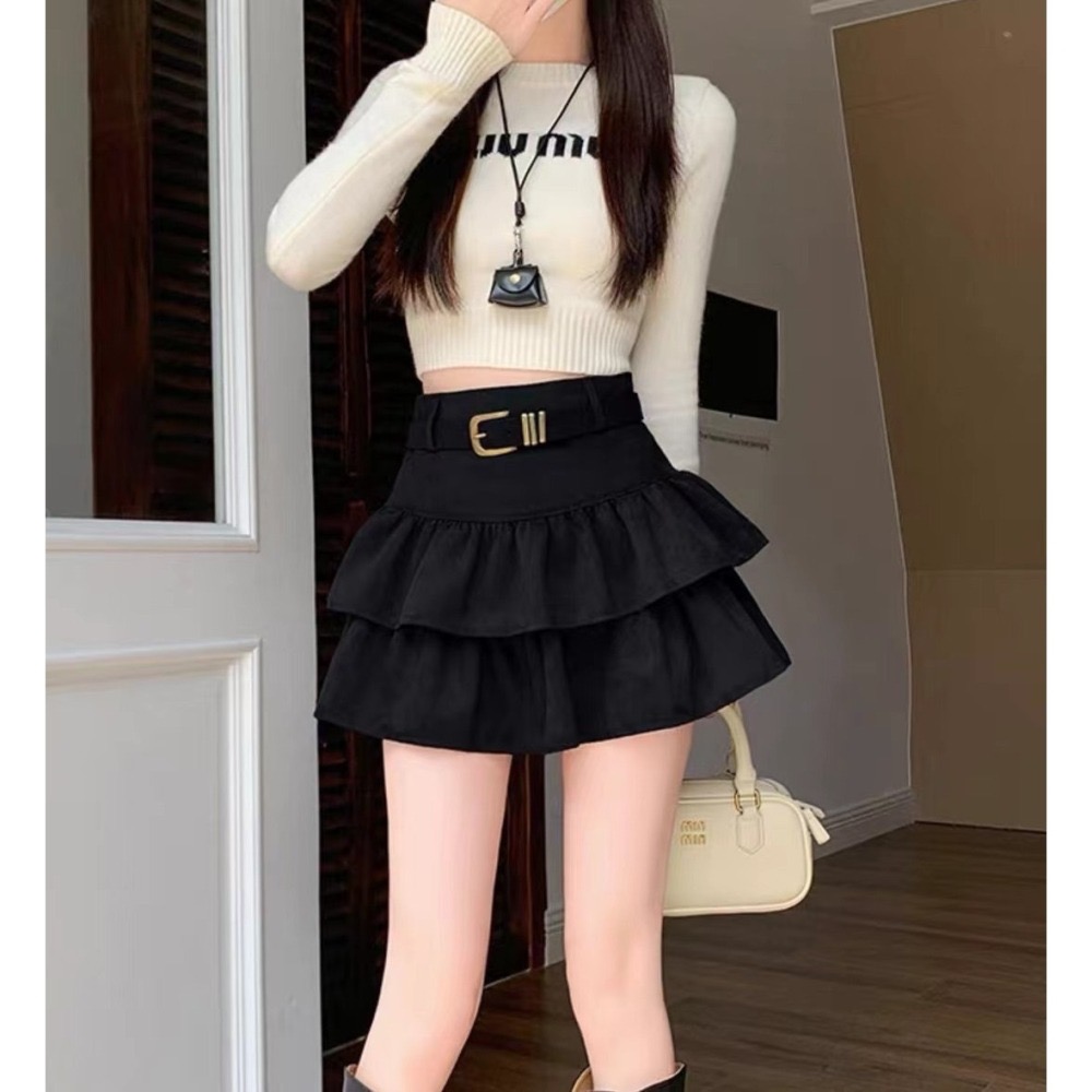 現貨｜ 麂皮蛋糕裙1107-細節圖2