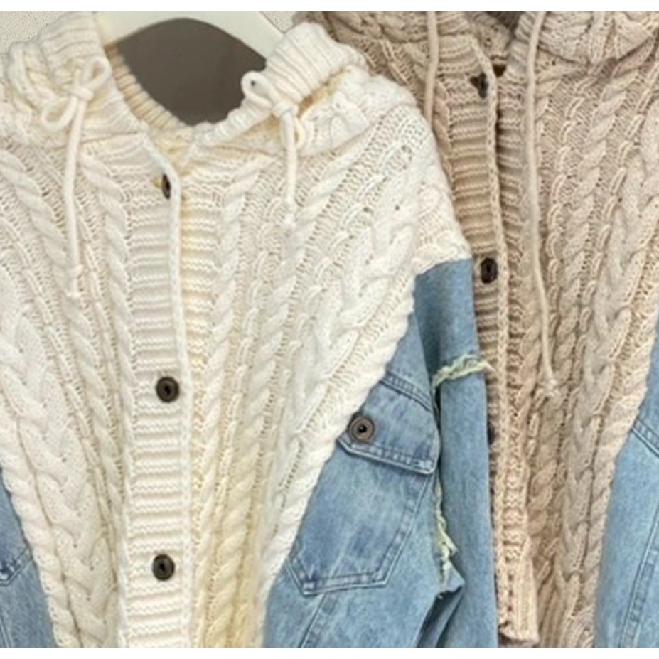 現貨｜ 針織拼接外251123-細節圖2