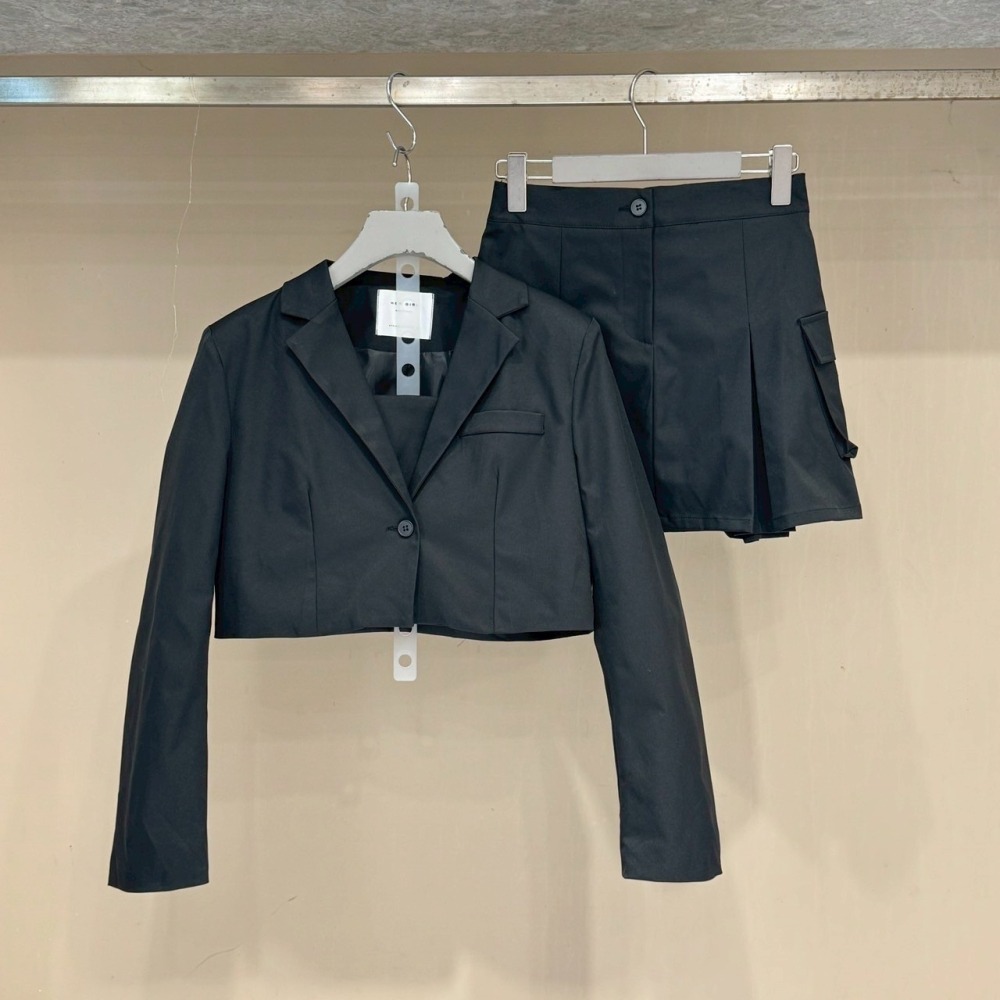 預購｜ 韓系西料質感3件套裝-細節圖2