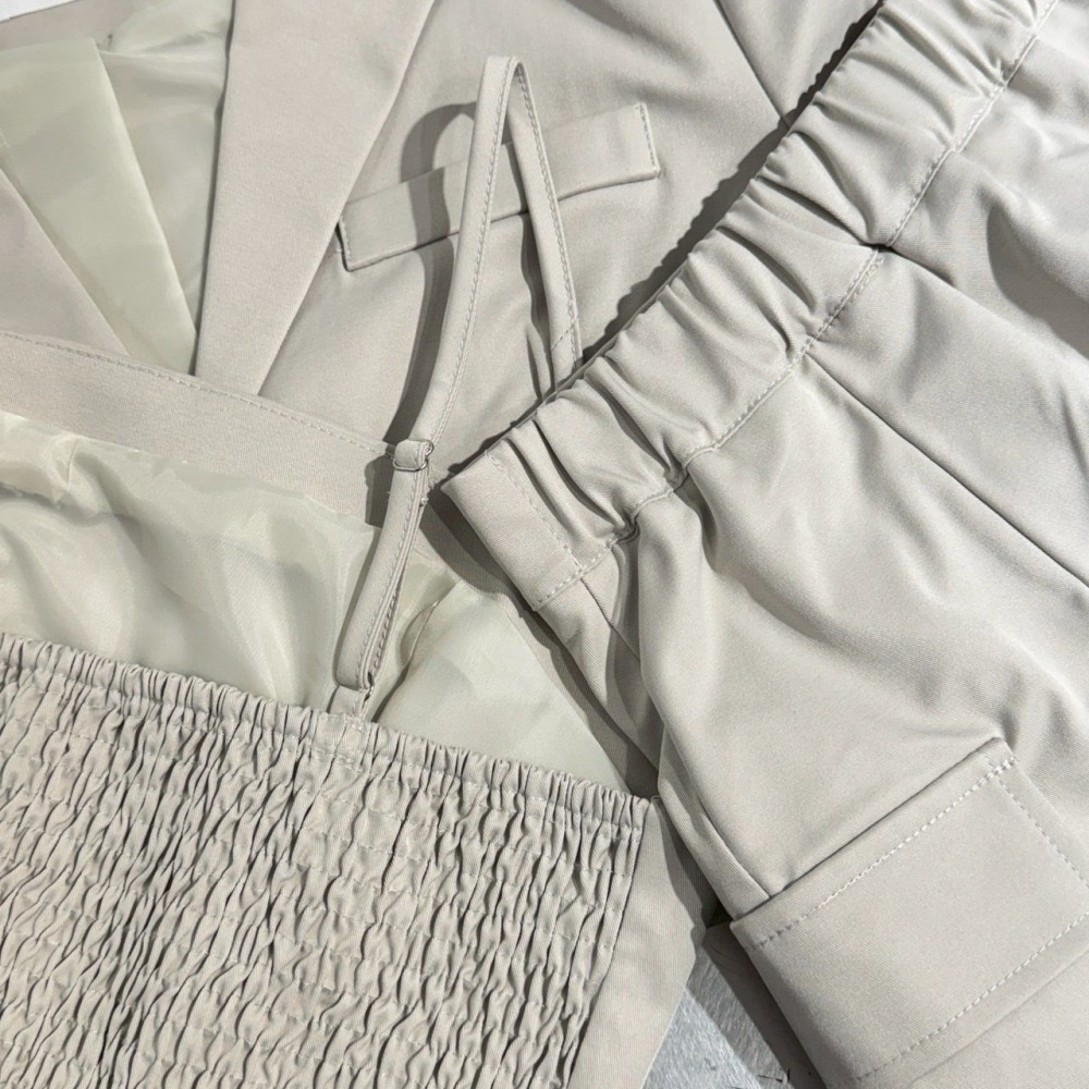 現貨｜ 韓系西料質感3件套裝-細節圖5