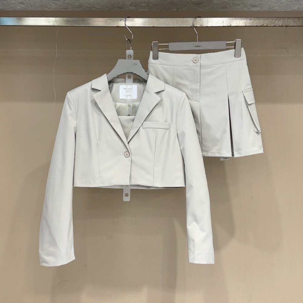 預購｜ 韓系西料質感3件套裝-規格圖5