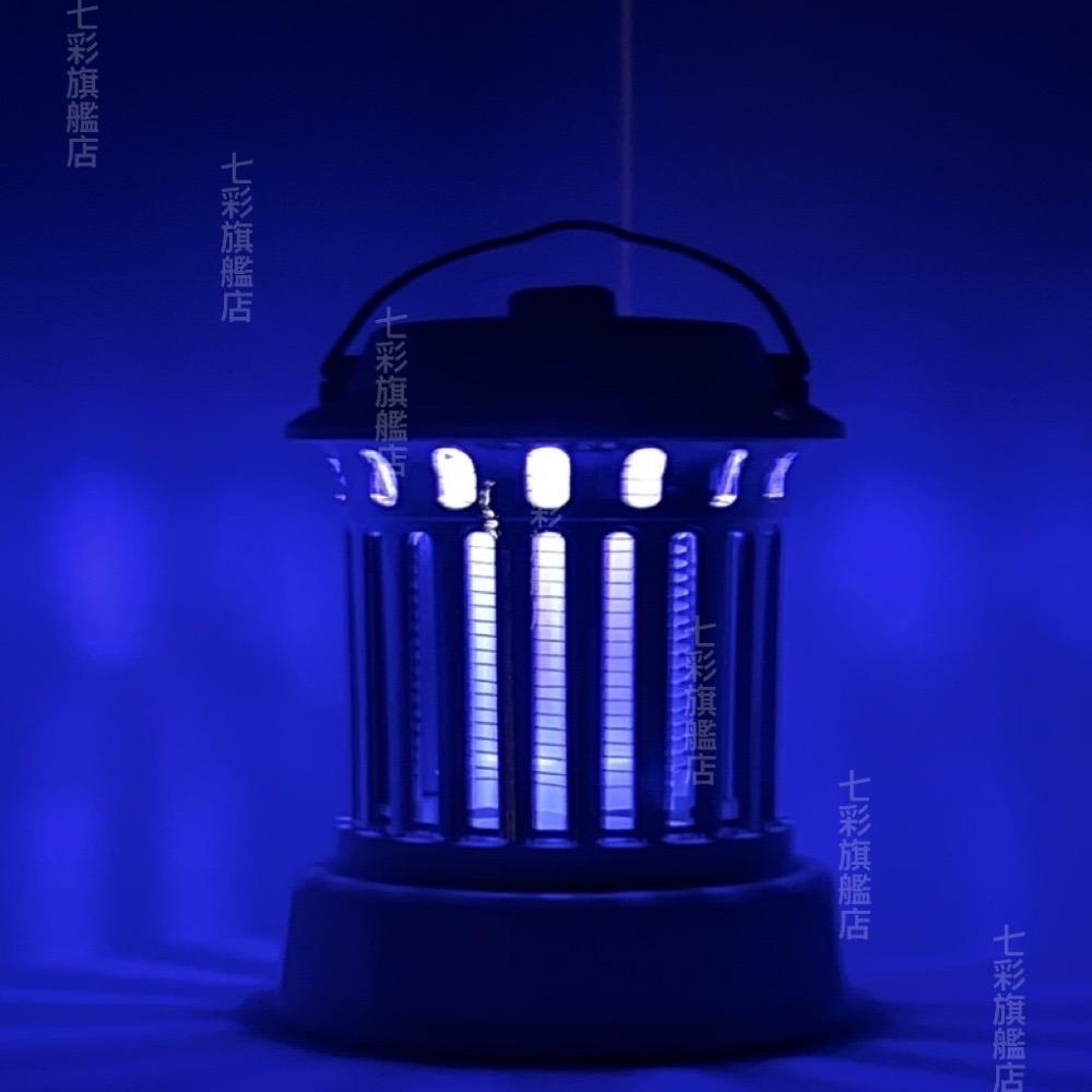 電擊式滅蚊燈 露營燈 捕蚊器 捕蚊燈 電蚊燈 滅蚊拍 驅蚊器 電蚊拍 補蚊燈 防蚊燈 電蚊捕蚊滅蚊驅蚊-細節圖10