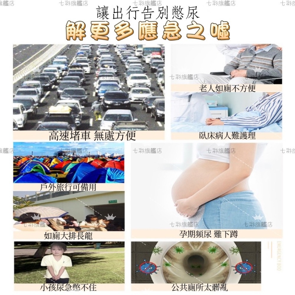 便攜式 應急尿袋 嘔吐袋 旅行用尿袋 車用尿袋 隨身尿袋 臨時尿袋 暈車暈機 兒童應急尿袋 尿袋-細節圖3