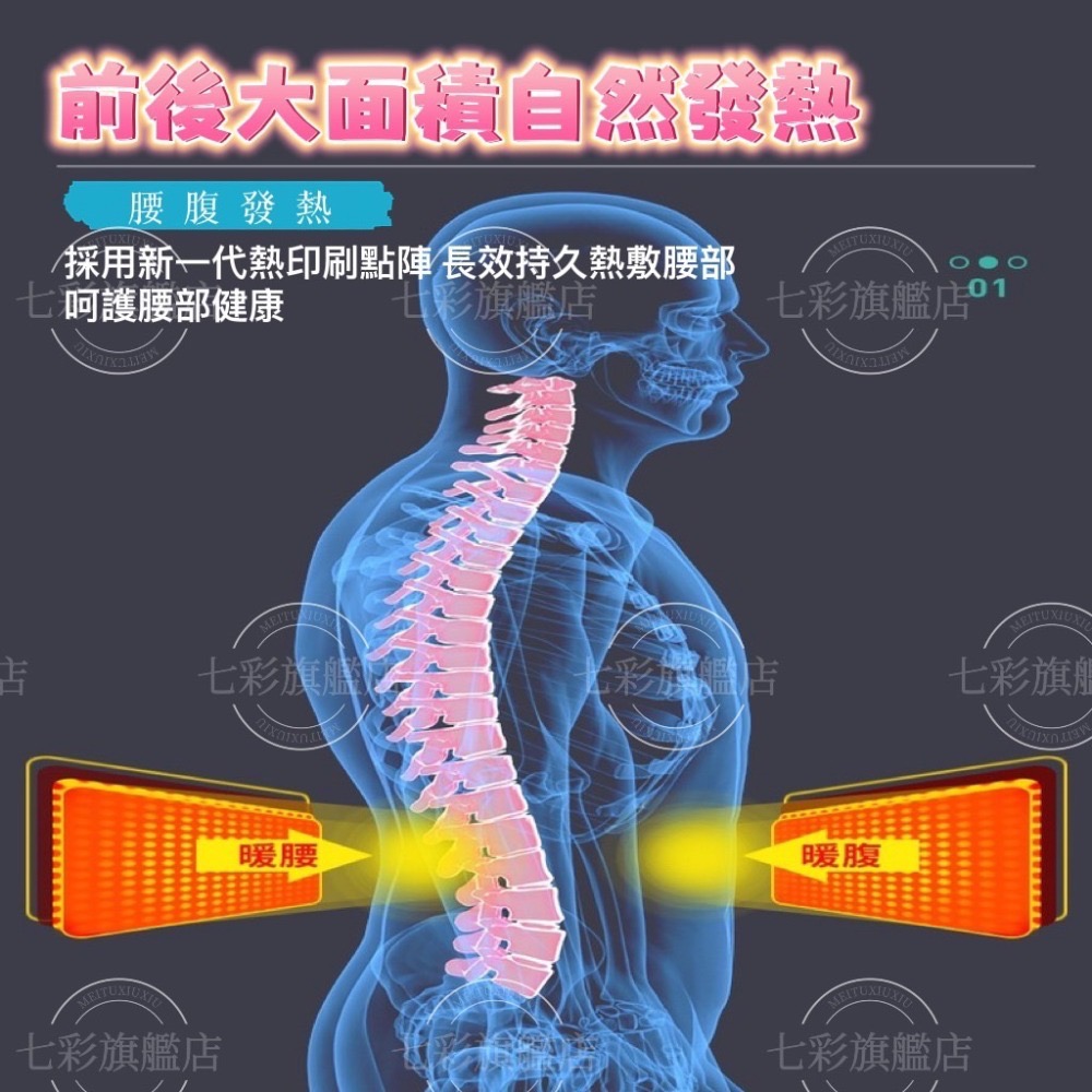 鋼板磁石護腰帶 磁石發熱護腰帶 超透氣工作護腰帶 暖宮護腰帶 保暖護腰帶 護腰 護腰帶 工作護腰-細節圖5