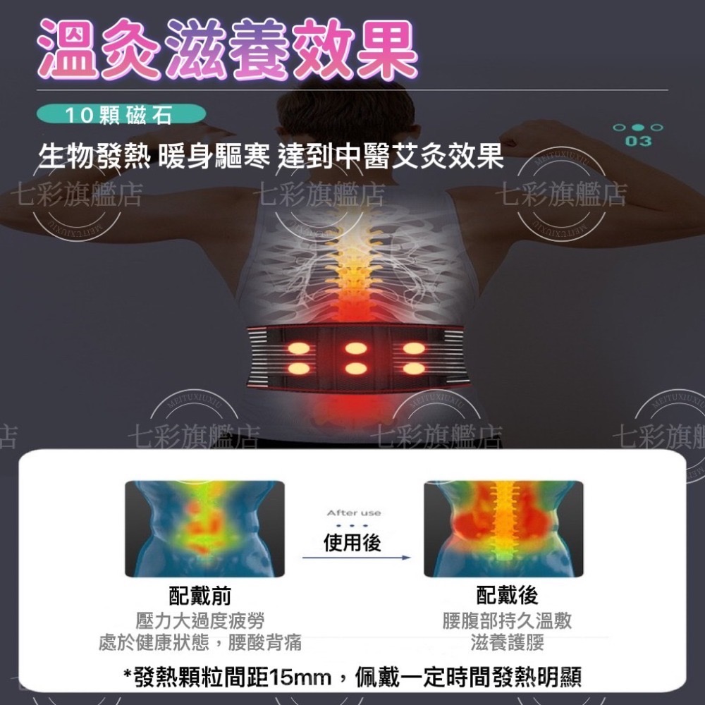 鋼板磁石護腰帶 磁石發熱護腰帶 超透氣工作護腰帶 暖宮護腰帶 保暖護腰帶 護腰 護腰帶 工作護腰-細節圖6