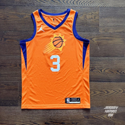【球衣藏家】Chris Paul CP3 Suns 二客橘 船長 保羅 復古 球迷版 NBA 球衣