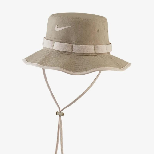 【球衣藏家】Nike 奶茶色 沙色 Icon LOGO Bucket Hat 漁夫帽 DM3329-247