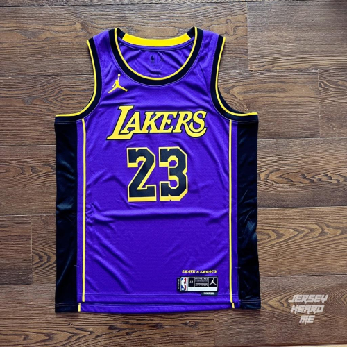 【球衣藏家】Lebron James Lakers 湖人 LBJ 詹皇 二客紫 球迷版 NBA 球衣