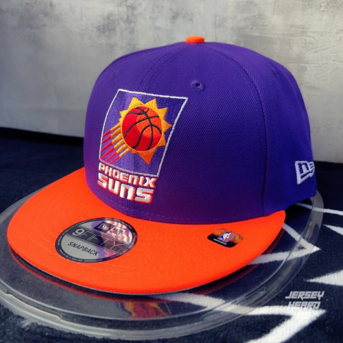 【球衣藏家】New Era Suns 太陽 復古紫 可調式 後扣帽 NBA Snapback