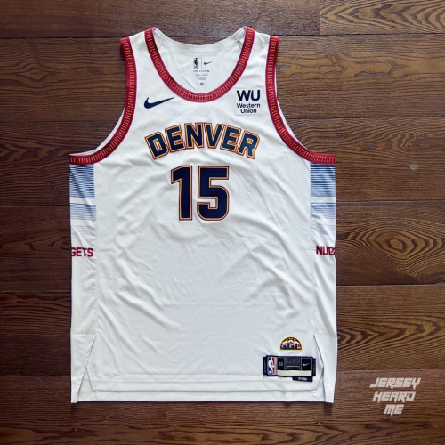 【球衣藏家】Jokic Nuggets City MVP 金塊 22-23 城市版 贊助標 AU 球員版 NBA 球衣