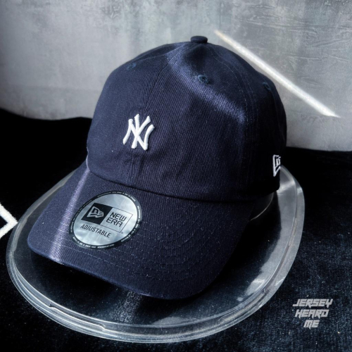 【球衣藏家】New Era Yankees 紐約 洋基 深藍 鐵扣 可調式 老帽 MLB Dad Hat