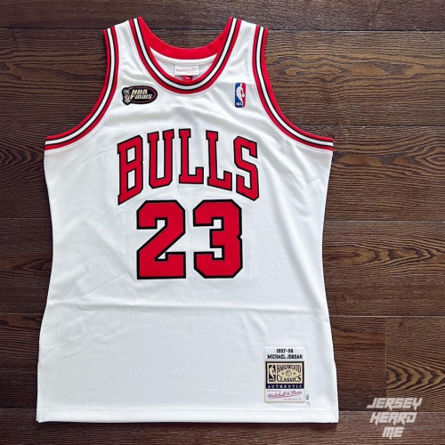 【球衣藏家】Michael Jordan 1997-98 FINALS 冠軍戰 M&amp;N 復刻 球員版 NBA 球衣