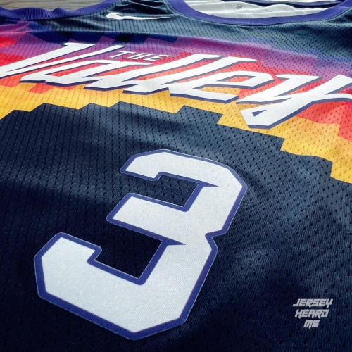 【球衣藏家】Chris Paul CP3 Suns City 保羅 鳳凰城 太陽 城市版 球迷版 NBA 球衣