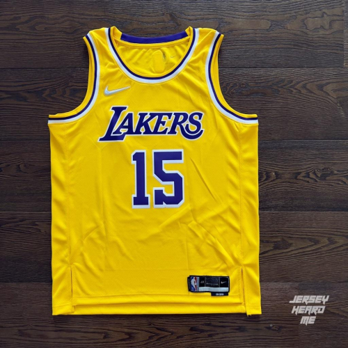 【球衣藏家】Austin Reaves Lakers Icon AG 湖人 鑽石75周年 主場黃 球迷版 NBA 球衣