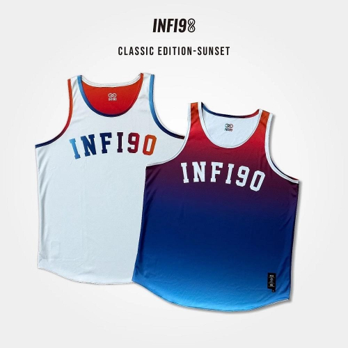 【球衣藏家】INFI90 SS23 SUNSET Classic Edition Jersey 漸層 雙面穿球衣